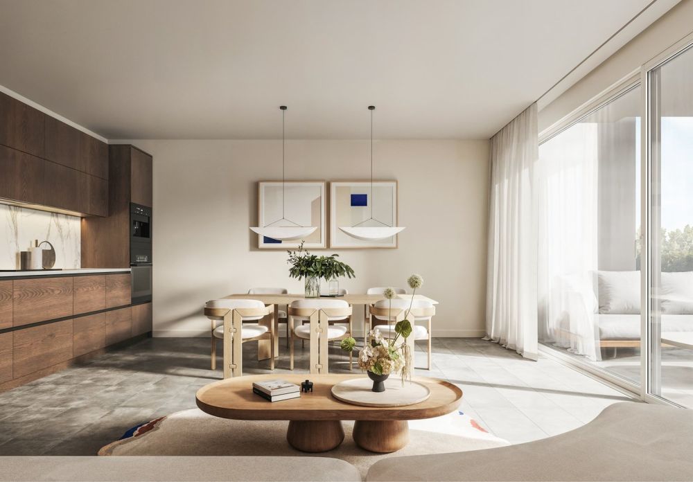 SMART WOHNEN MIT KLIMAKOMFORT | ABITARE SMART CON COMFORT CLIMATICO - VISUALIZZAZIONE DI INTERNI | INNENVISUALISIERUNG