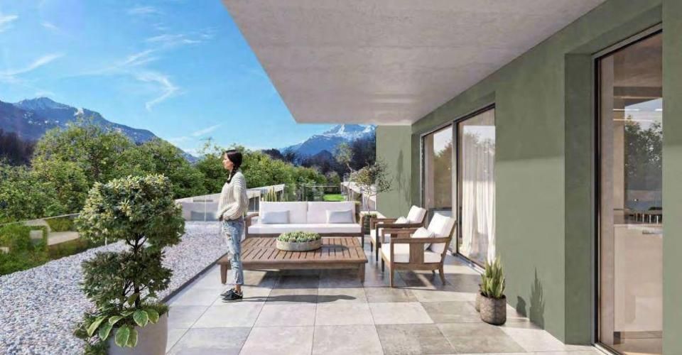 Appartement en attique 4.5 pièces à Uvrier - Attique 4.5 pièces - image - 1