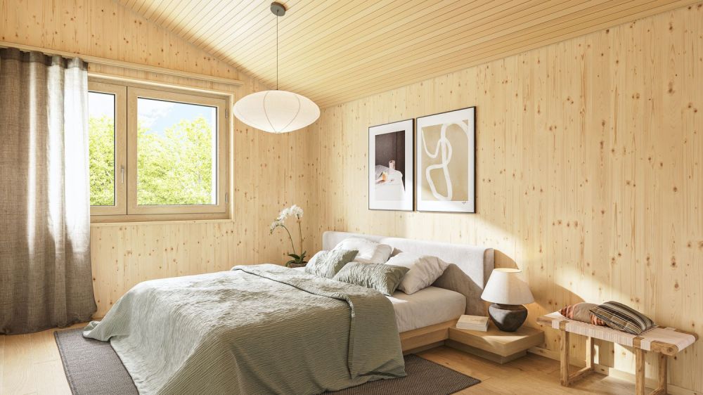 Projekt Immobilien Pré Paroz - Ihr Traumhaus aus regionalem Holz! -  Bild 4