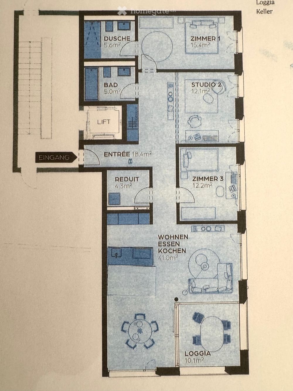 Moderne 4.5-Zimmer-Neubau-Wohnung in Killwangen mit Minergie-Standard -  Bild 5