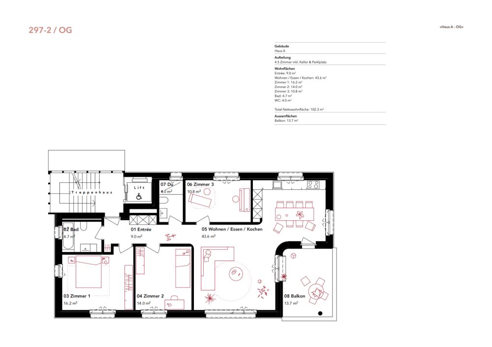 Charmante Neubauwohnung in Mühlethurnen -  Bild 2