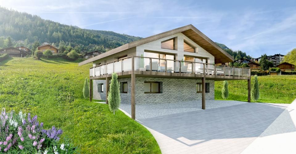 Réalisez vos rêves chalet à construire en résidence principale 6 pces demi - Chalet 6.5 pièces - image - 1