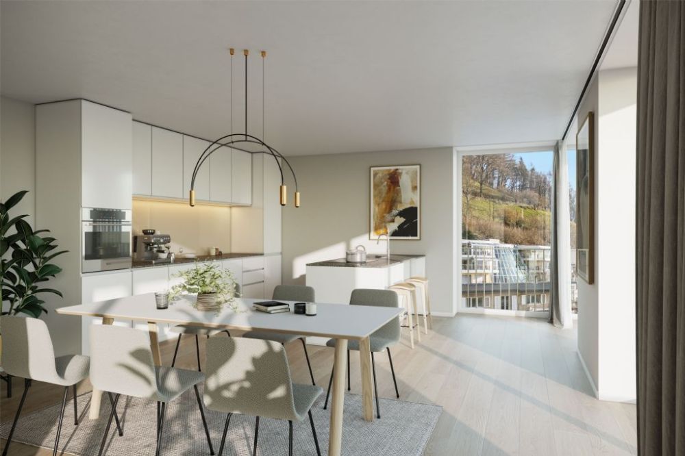 NEUBAU | WOHNEN MIT AUSSICHT | SONNIGE TERRASSEN | HOHE PRIVATSPHÄRE - Bild 5