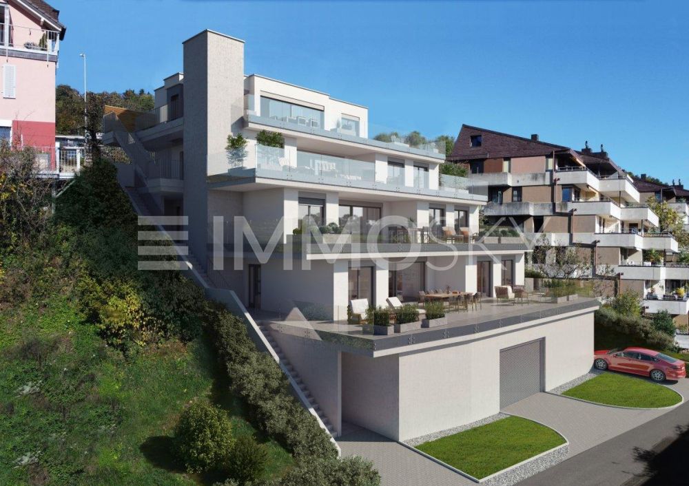 Aareblick  1 - Ansicht von Strassenzufahrt