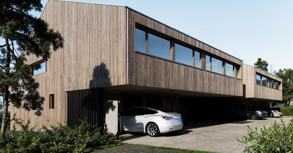 MUVERAN: Villa d'architecte exclusive et son sublime panorama Alpes-Leman - Villa 6.5 pièces - image - 2