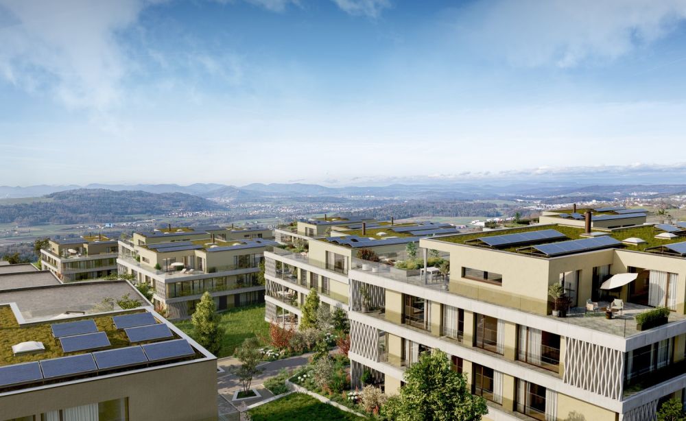 "Schlossberg Bellikon - Attraktives Wohnen am Hang" - Walde Immobilien AG