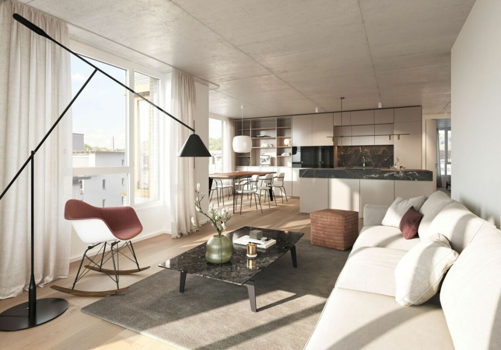 K46 LUZERN - Sonnige 3.5-Zimmer-Neubauwohnung an begehrter Lage -  Bild 2