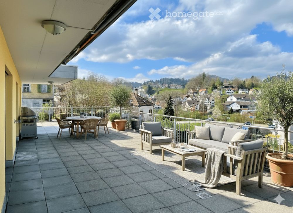 Grosszügige 4.5-Zimmer-Terrassenwohnung an der Mühle Strasse in Herisau -  Bild 2