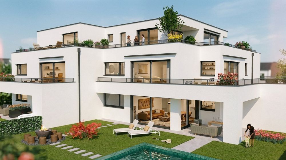 4.5 Zimmer Erdgeschosswohnung mit 412m2 Landanteil -  Bild 1