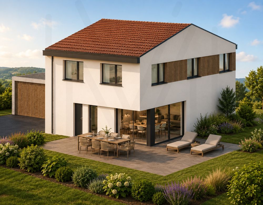 Votre future villa en Gruyère : un lieu de vie pensé pour vous -  Bild 1