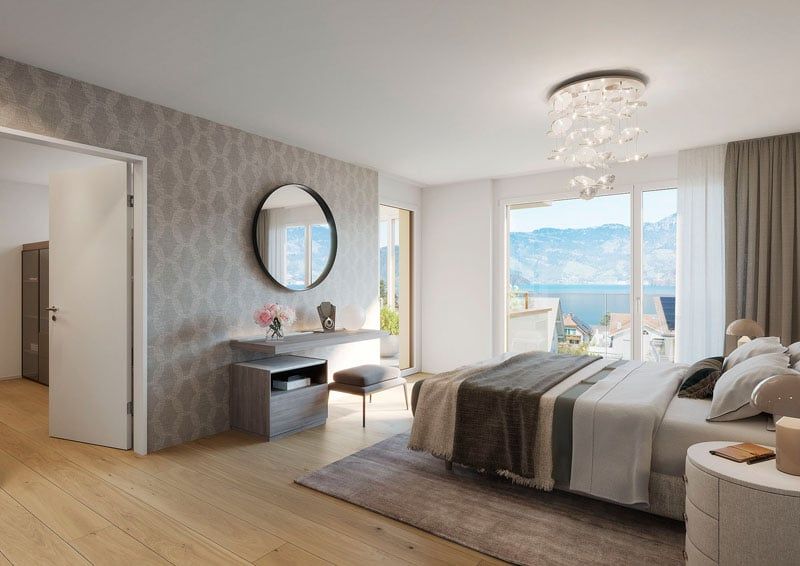 Lehmatt Seeblick * Tolle neue Gartenwohnung - Bild 4