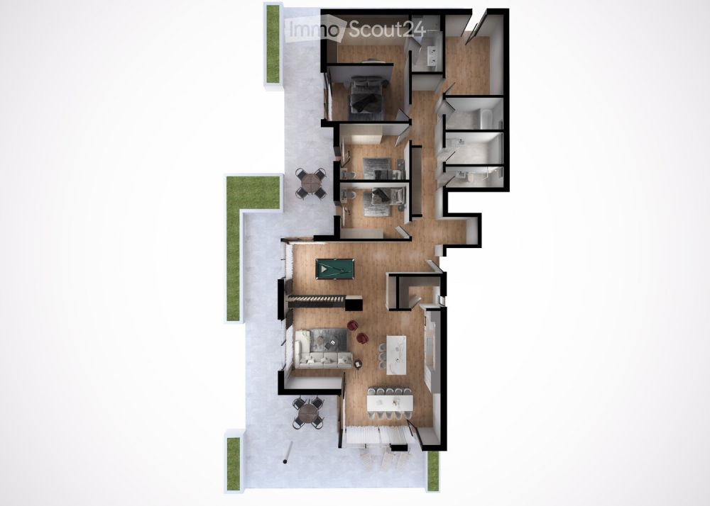 Attique d"exception de 207 m² avec ascenseur privatif – Delémont -  Bild 2