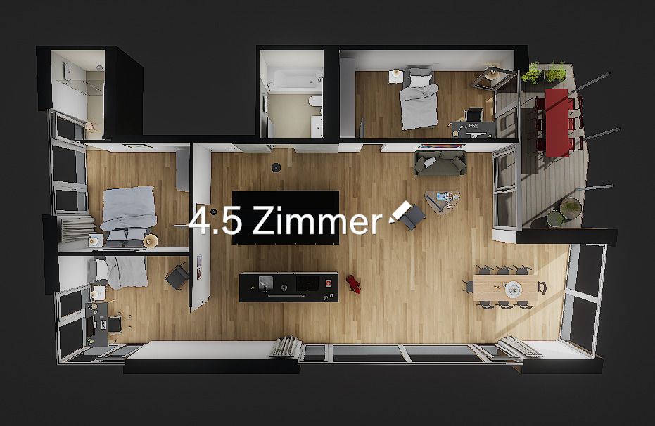 BAUSTART ERFOLGT - FAMILIENPARADIES MIT PRIVATEM GARTEN -  Bild 7