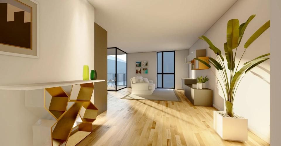 Appartement de 3.5 pièces au 1er étage - lot 1.7 CARRE DE FRANCE à Sion - Appartement 3.5 pièces - image - 3