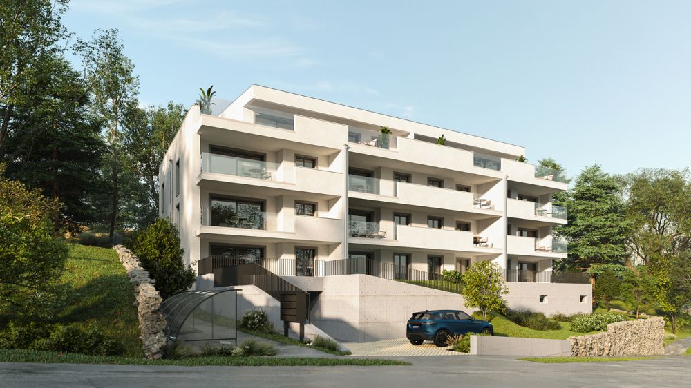 À vendre attique 3.5 pièces neuf de haut standing à Delémont -  Bild 1