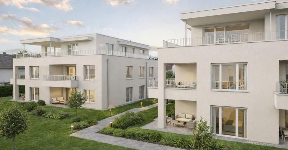 Moderne 5.5-Zimmer-Attikawohnung mit 143m² Terasse in Oberbüren (B5) - Attique 5.5 pièces - image - 1