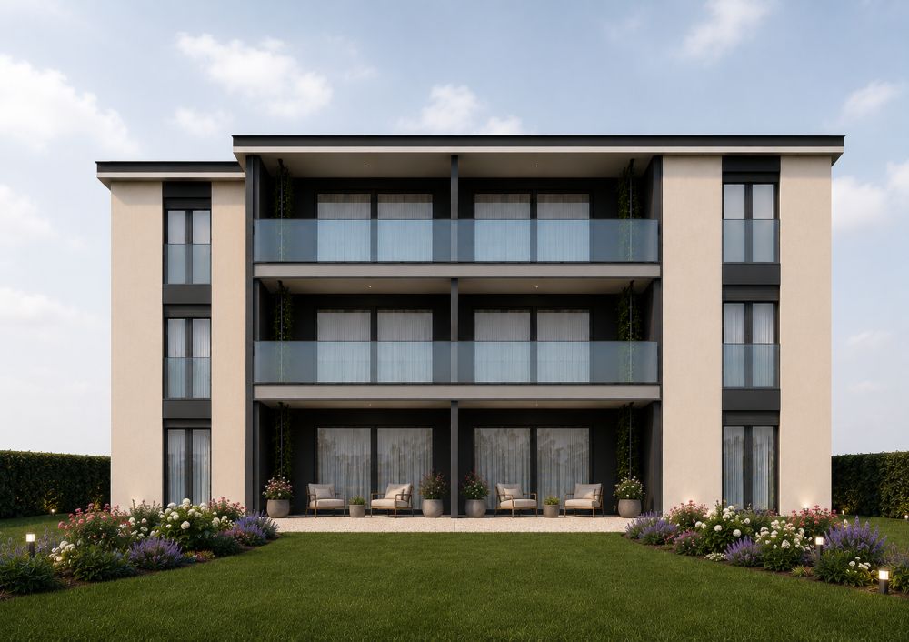 Appartement 4.5 mit großem Portikus - Neubau -  Bild 2