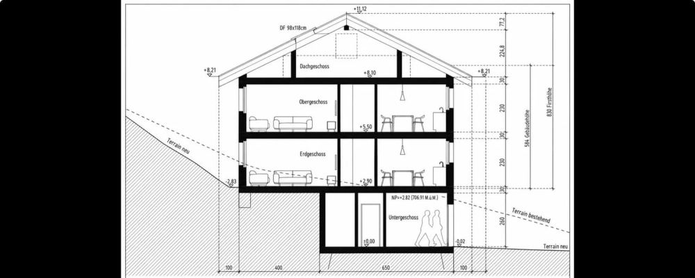 Mehrfamilienhaus mit 2 Einheiten und Bergsicht in Wattwil kaufen -  Bild 8