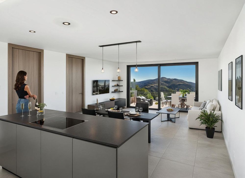 Modernes und großes 2.5-Zimmer-Apartment mit Panoramablick in Novazzano -  Bild 2