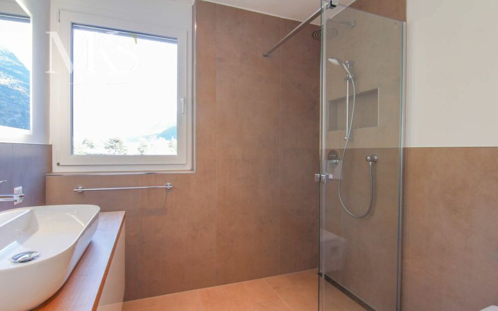 Modernes Wohnen inmitten herrlicher Ruhe und doch zentrumsnah - Beispiel Badezimmer