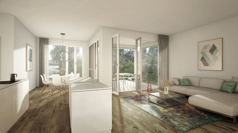 Neue grosszügige Gartenwohnung 4.5 Zimmer, Innenausbau wählbar -  Bild 1