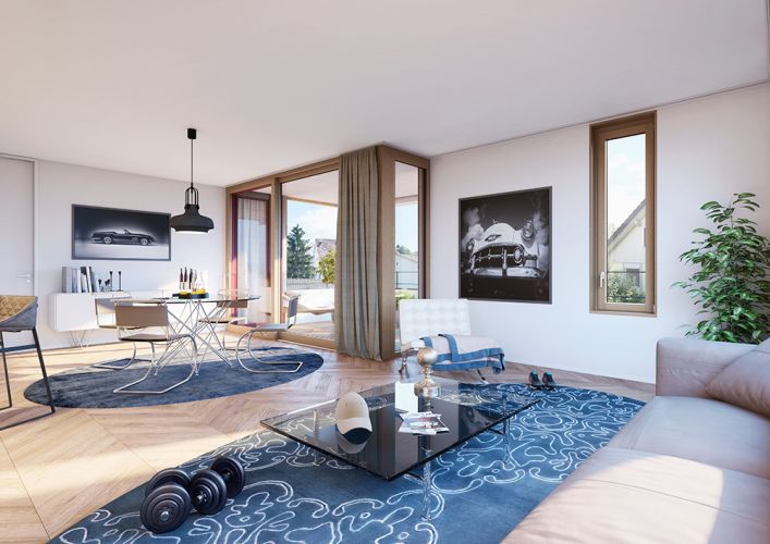 Zürich Dielsdorf Dielsdorf Luxuriöse 3 ½ Zimmer Wohnung