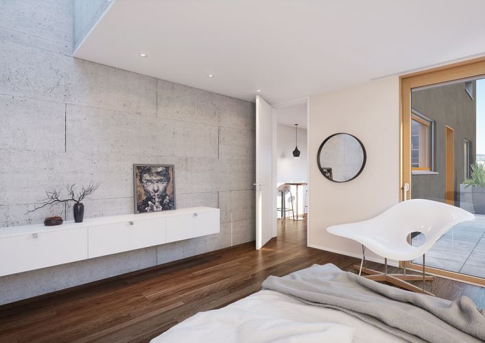 Zürich Dielsdorf Regensdorf Luxuriöse 3 ½ Zimmer Atelier-Wohnung