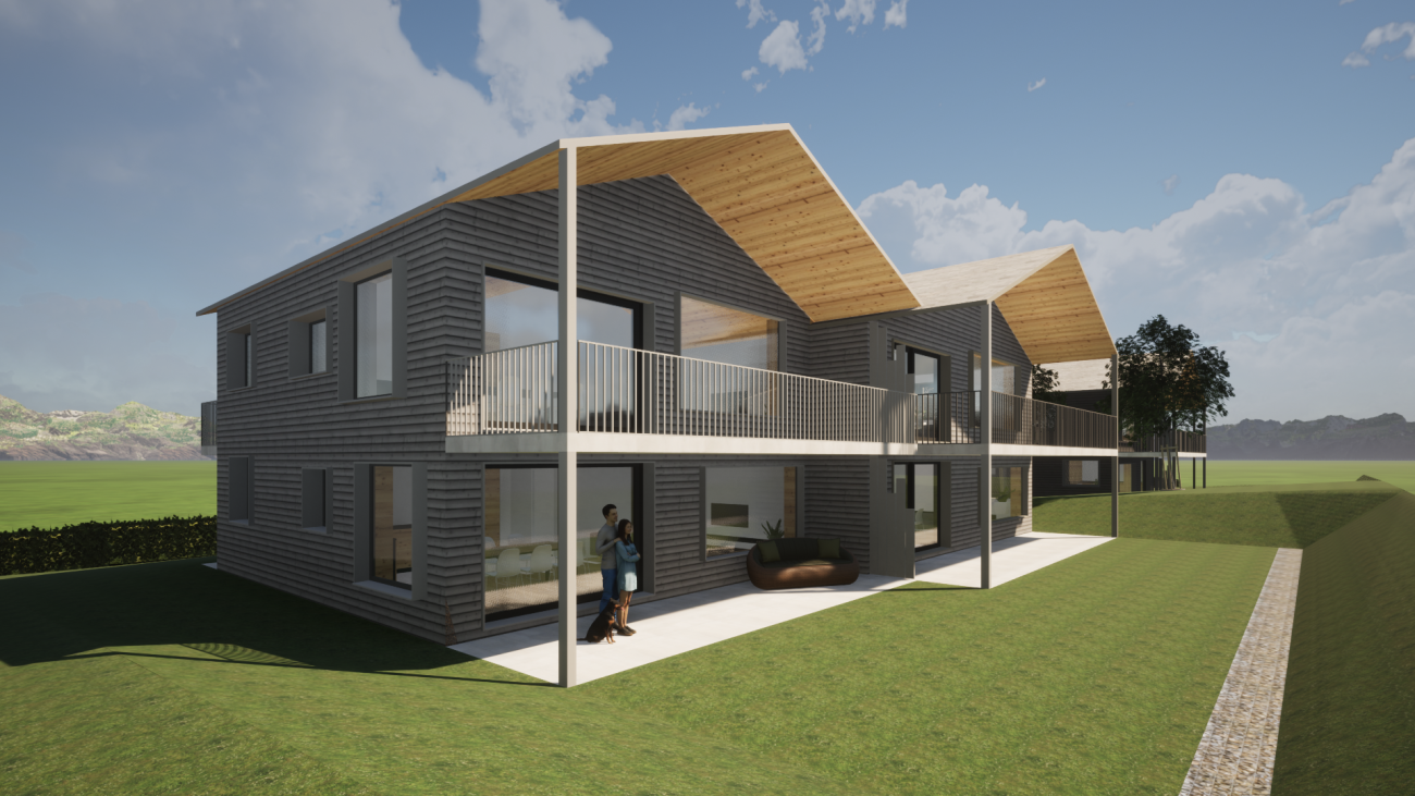 Appartement en rez-de -jardin de 4.5 pièces à la Montoz -  Bild 3