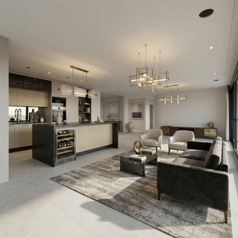 Exklusive 5.5-Zimmer-Terrassenwohnung in Umiken - Neubau 2024 - Bild 1