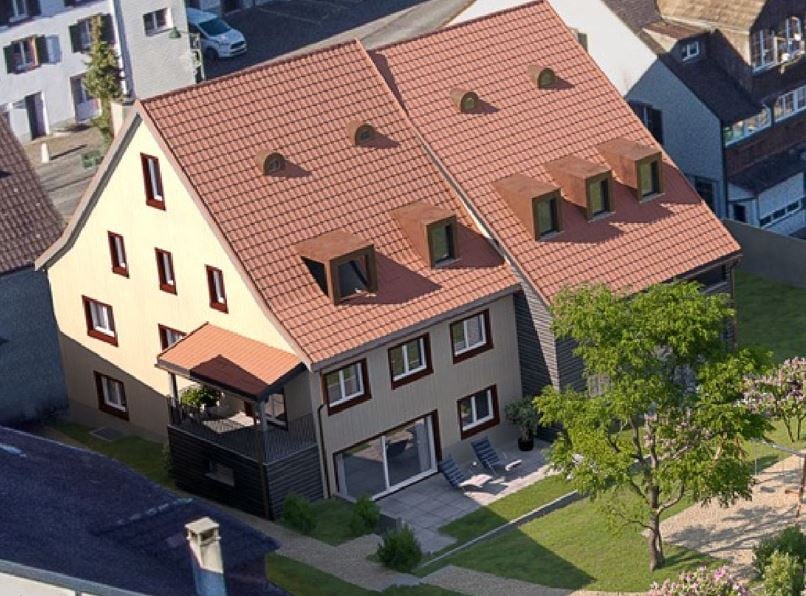 Das "Haus im Haus": 4,5-Zimmer-Wohnung mit Loggia und zusätzlichem Atelier ! A-1.1 - Bild 5