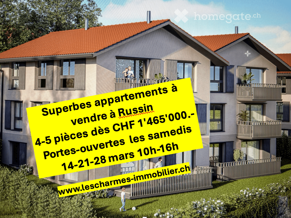 Appartements à vendre à Russin -  Bild 1