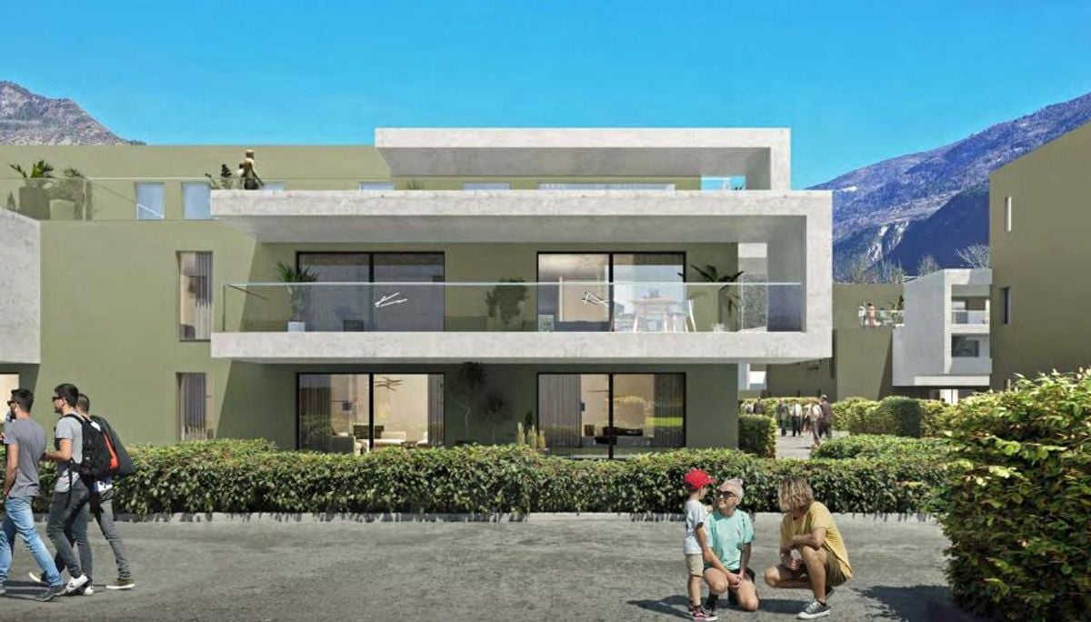 Résidence Alegria à Uvrier / Sion. - Façade Extérieure