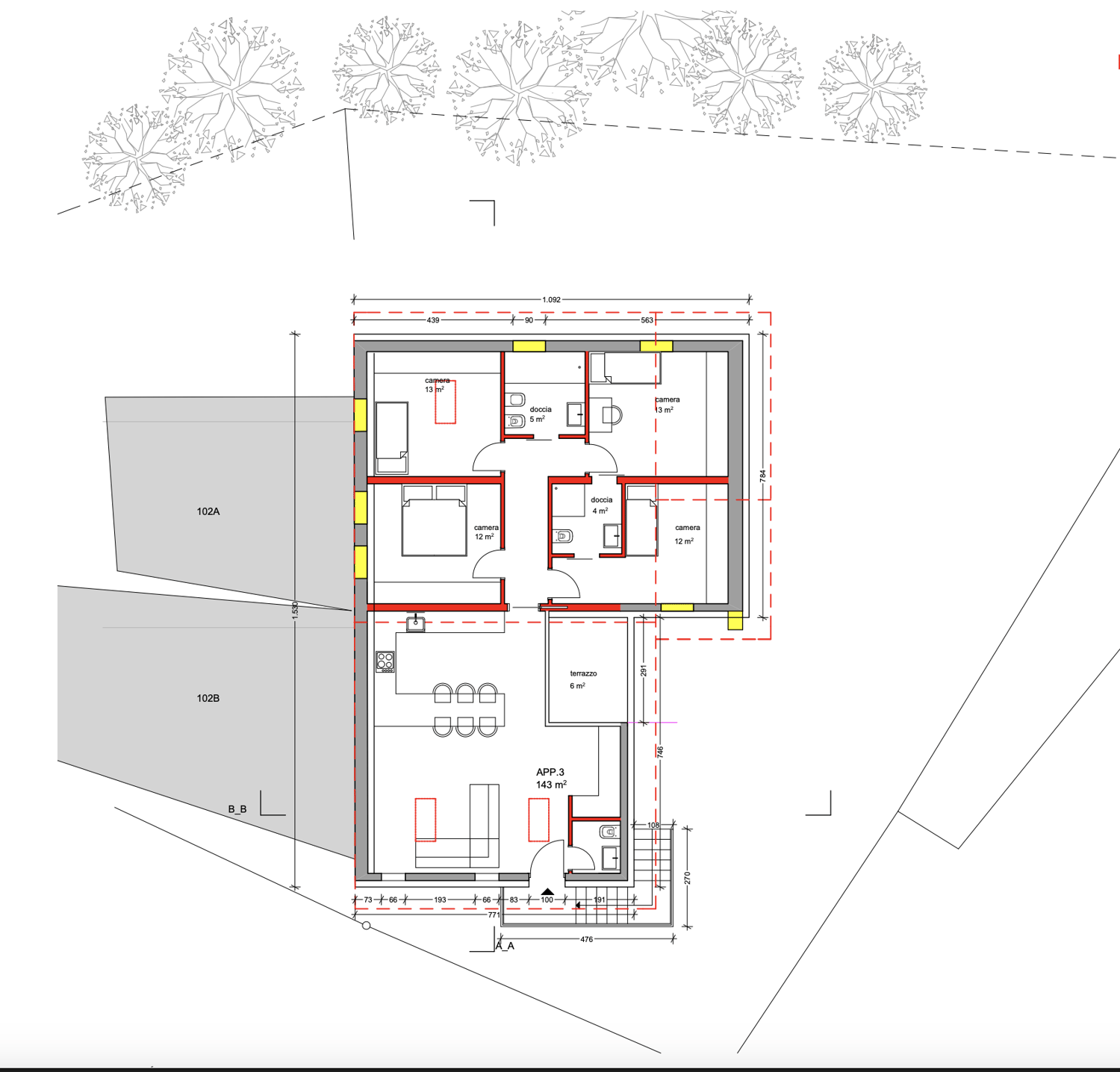 VILLA TRIFAMILIARE 7.5  DI NUOVA REA.LIZZAZIONE A SIGIRINO - Bild 4