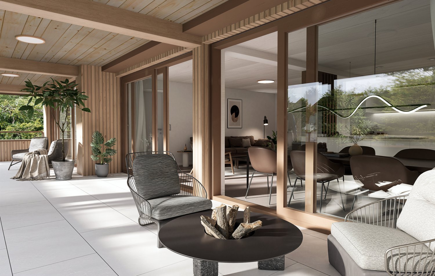 Wohnen im Park - Fünf luxuriöse Eigentumswohnungen in Goldach -  Bild 8