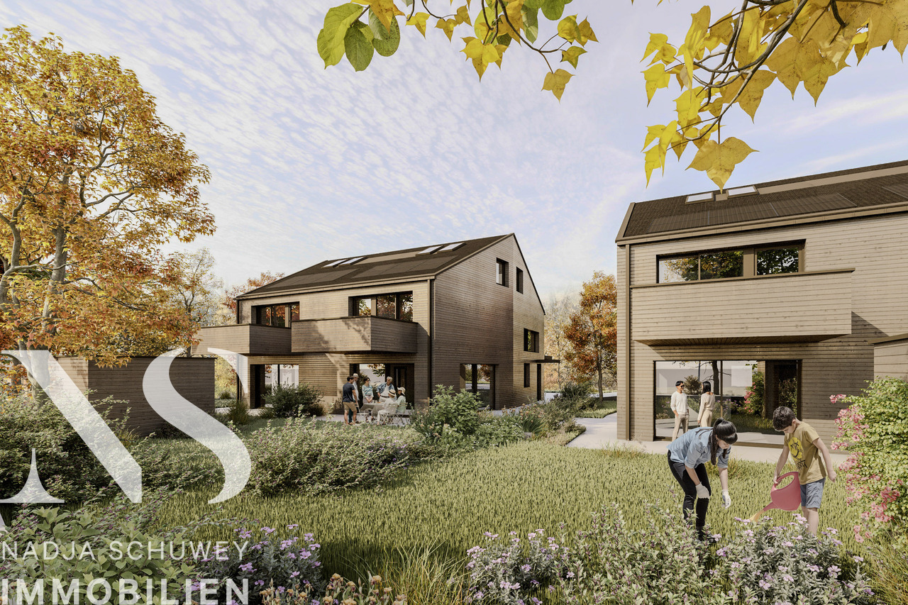 5.5 Zimmer Haushälfte in Bösingen - Bild 2