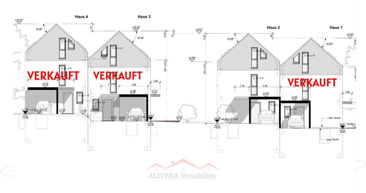 Doppeleinfamilienhäuser in 4254 Kleinlützel, Haus 2 - Bild 2