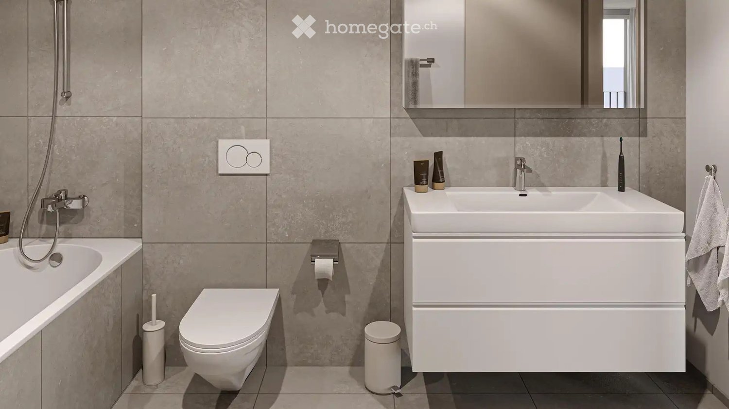 Erstbezug mit Eigentumsstandard – stilvolle 2.5-Zimmer-Wohnung an top Lage in Suhr -  Bild 5