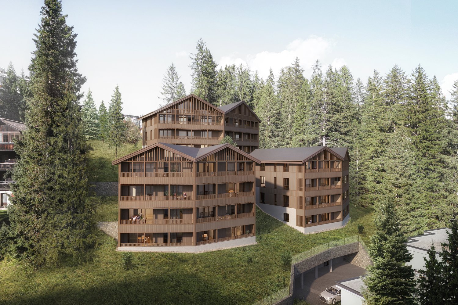 Ferienwohnungen (Zweitwohnung) im Haus 3, Pradella Park -  Bild 2