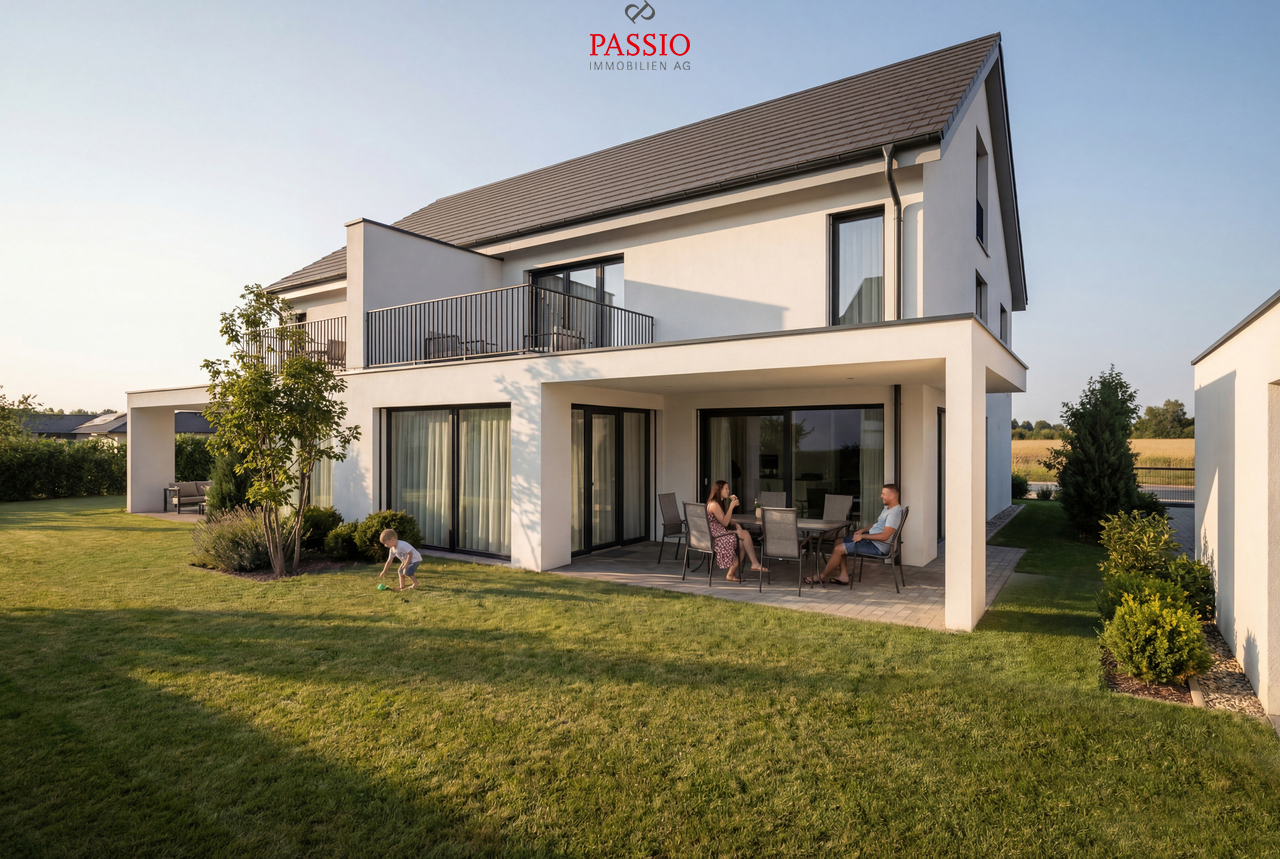 Neubau mit Mitgestaltungsmöglichkeit: Modernes 6.5-Zimmer Doppelhaus -  Bild 12