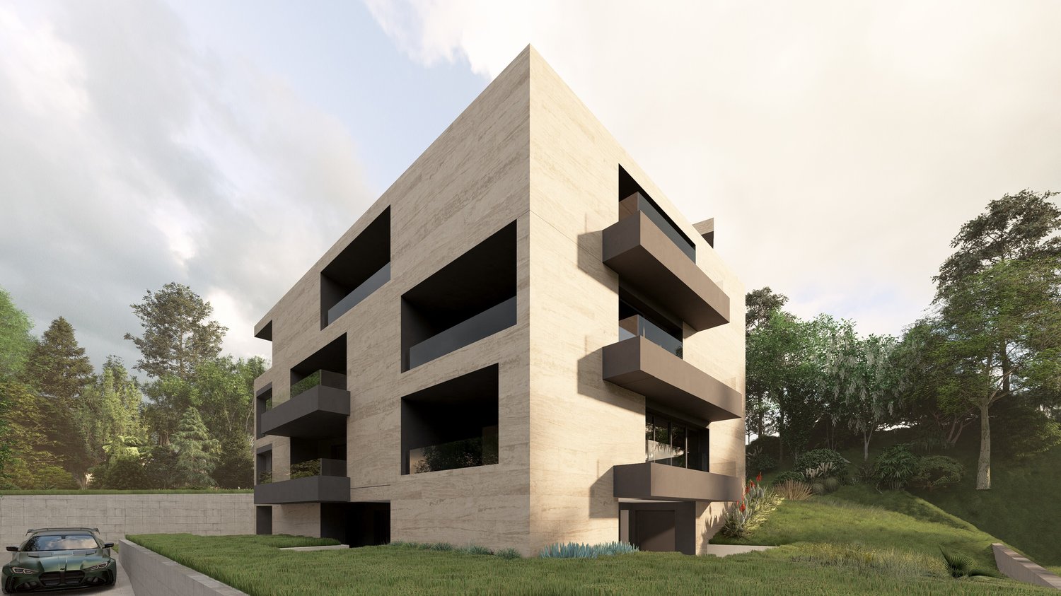 Eleganti grandi  appartamento di 4.5 locali a Viganello con piscina, zona relax e garage - Bild 2