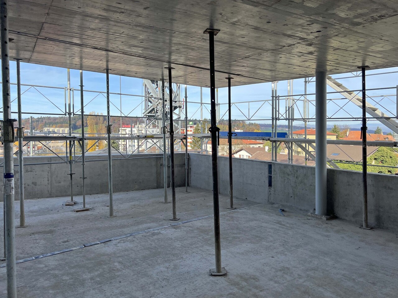 Appartement 4.5 pièces Élégance architecturale à 2 pas du centre-ville - La Résidence Chamblioux 22 - Vue depuis appartement