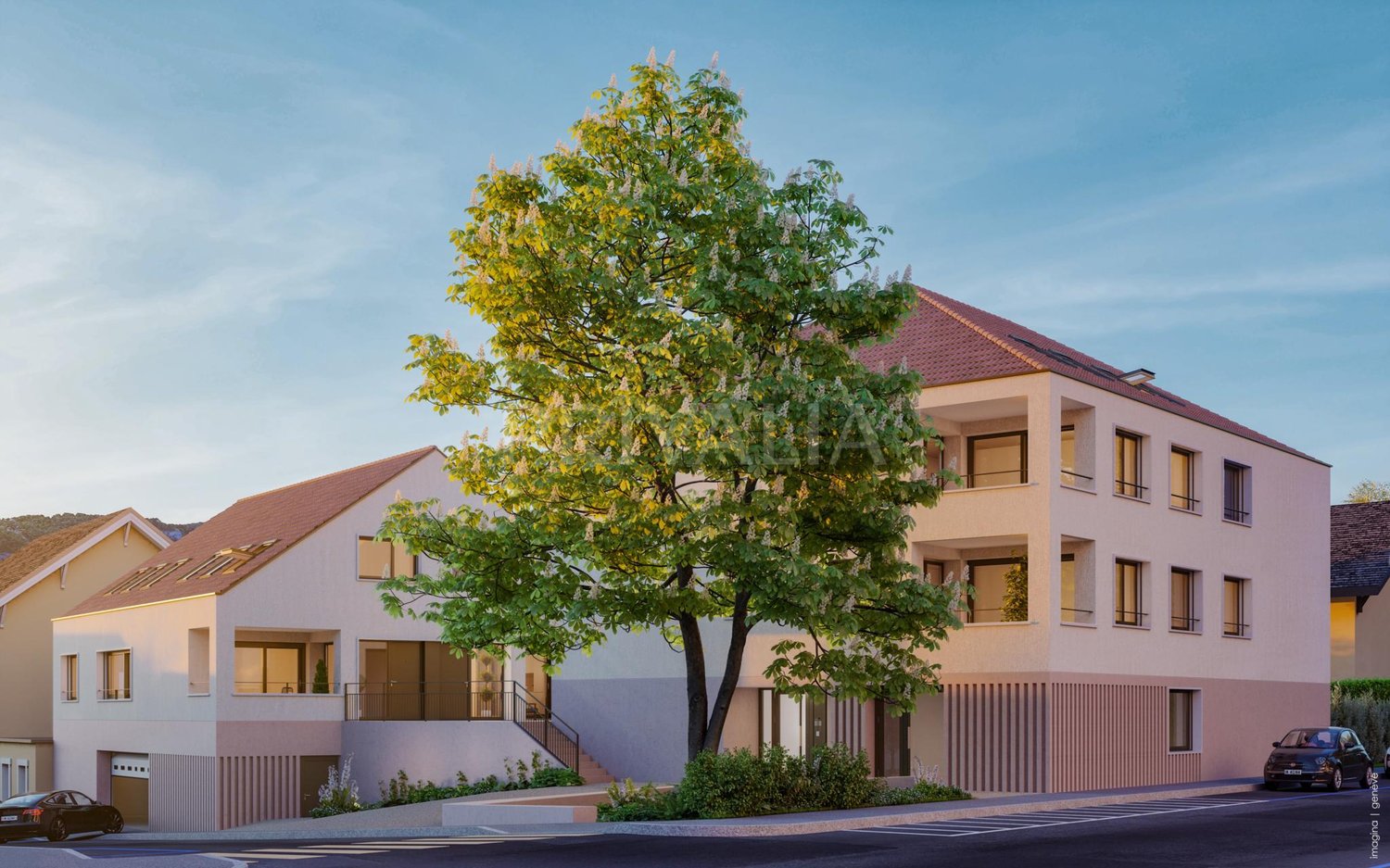 Projet neuf - Appartement de 5 pièces au rez-de-chaussée - Bild 6