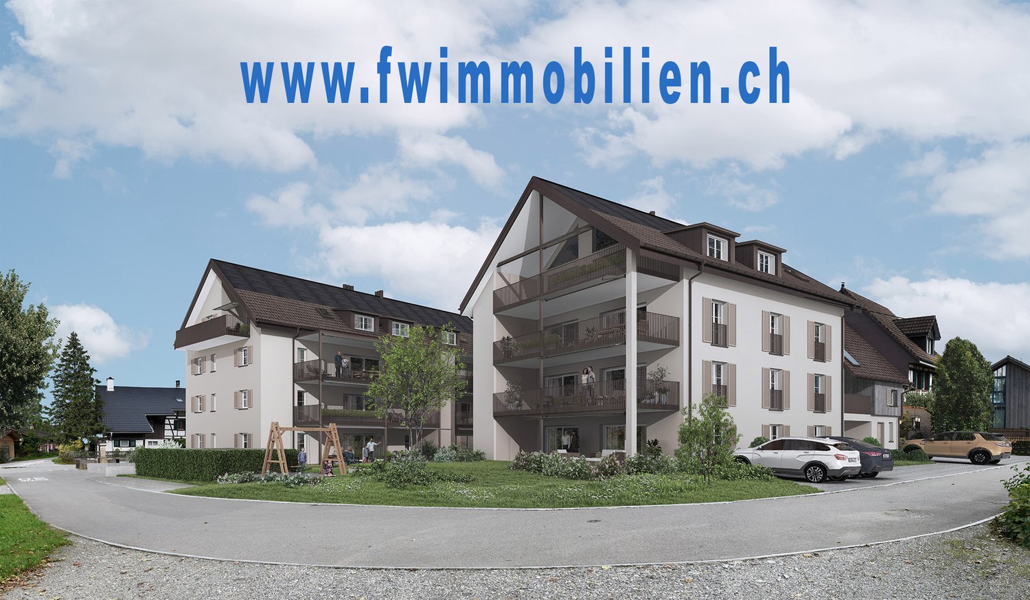 "Wohnen in Eschikofen" - attraktive 4.5 Zimmer-Neubau-Wohnung Erdgeschoss mit Grünflächenanteil -  Bild 1