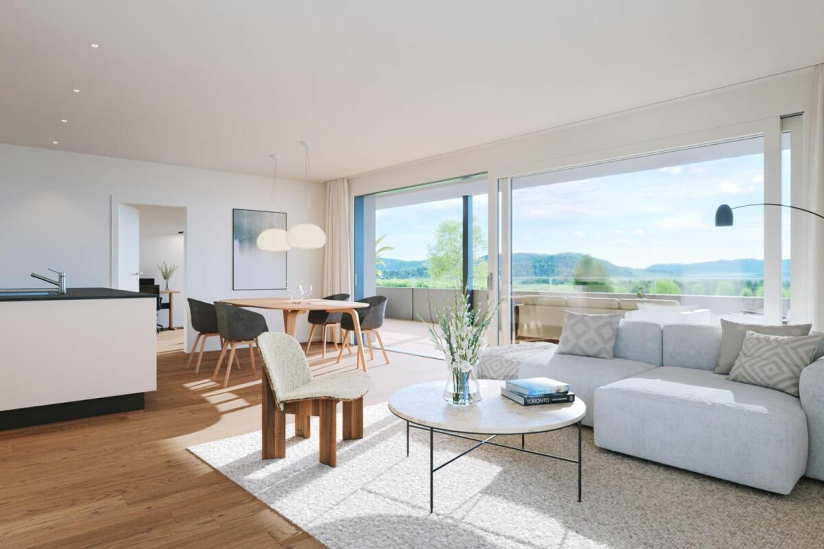 Neubauprojekt "Sonnenwiese" - 4.5 Zimmer Geschosswohnung im 1. OG (Wohnung Nr. 5) - Bild 1