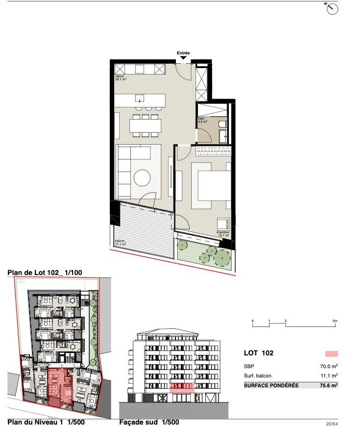 Résidence Victoria: 2.5-room apartment - Bild 2