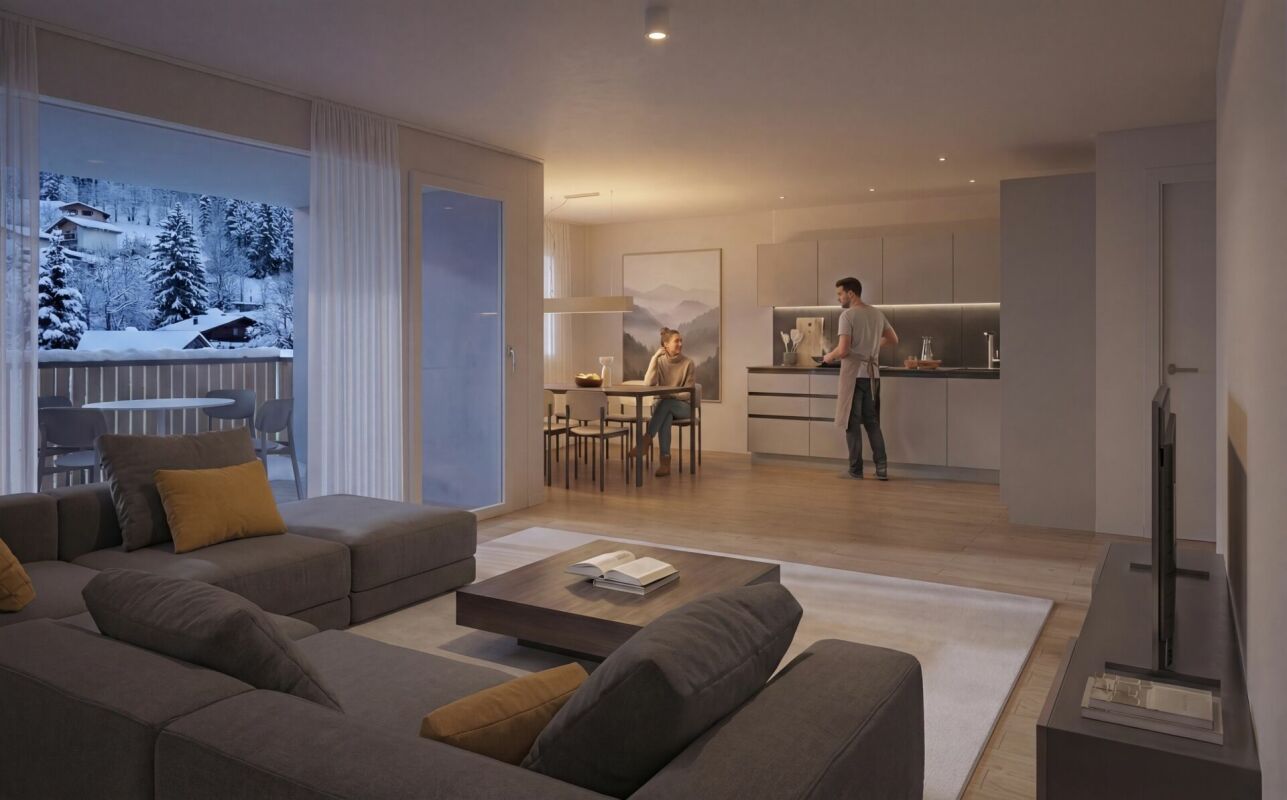 Moderne 2.5 Zimmer Wohnung (Erstwohnsitz) - Bild 2