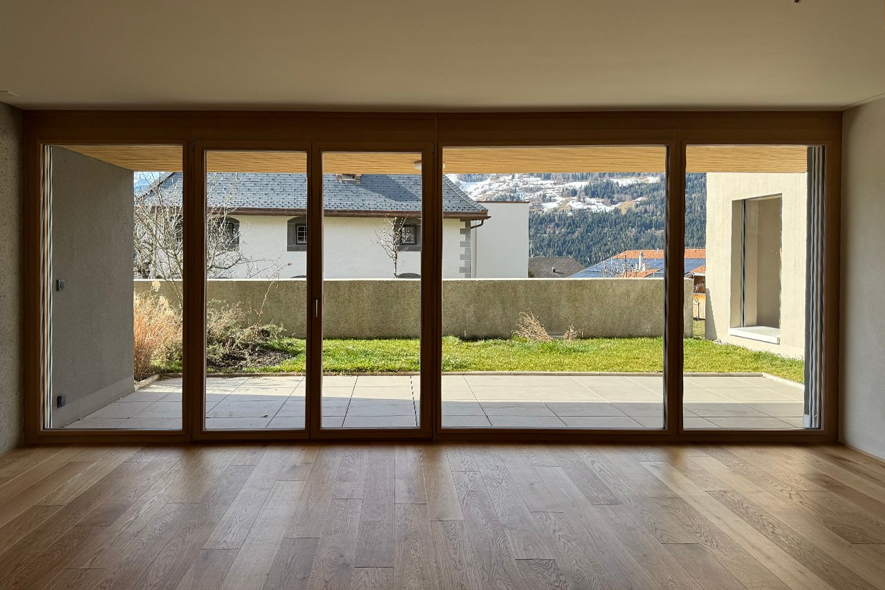 3.5-Zimmer Gartenwohnung Haus B, NWF 77 m2 (BGF 90 m2): Wonnewohnen mit Landschaftsbezug - Bild 1