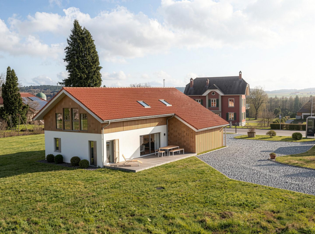 TREYTORRENS - DEUX MAGNIFIQUES DUPLEX DANS VILLA NEUVE AVEC BATIMENT ECURIE - Bild 5