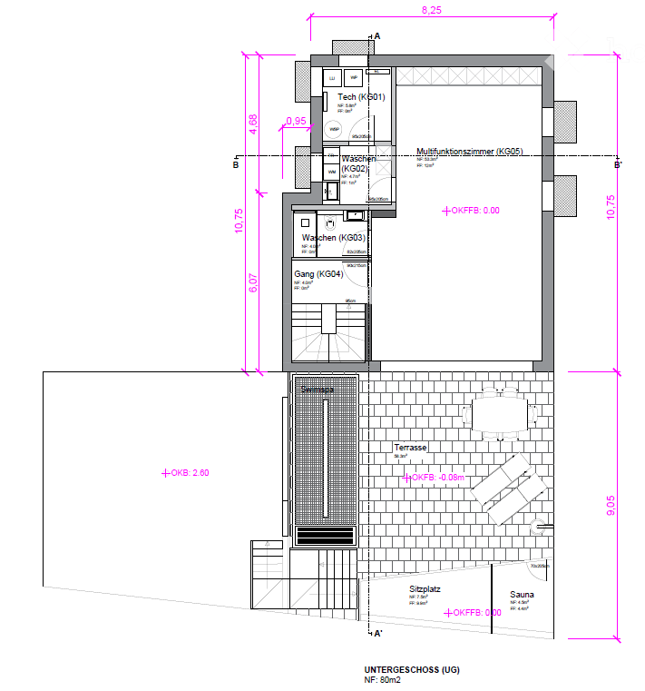Modernes 6.5-Zimmer-Einfamilienhaus mit Pool und Wellness-Bereich in Feuerthalen - Bild 7