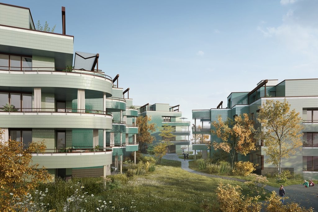 Moderne 3.5-Zimmer-Neubauwohnung an attraktiver Lage in Kloten - Aussenansicht